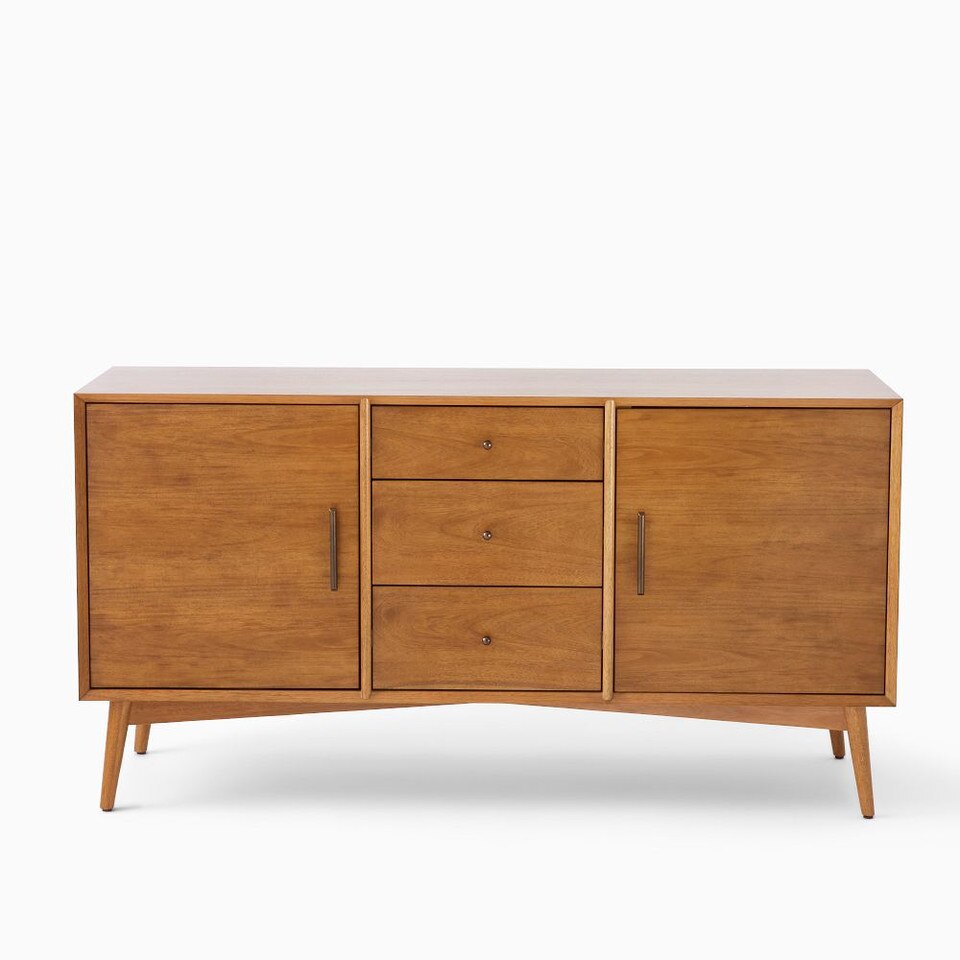 MidCentury Media Console (147 cm) West Elm UK